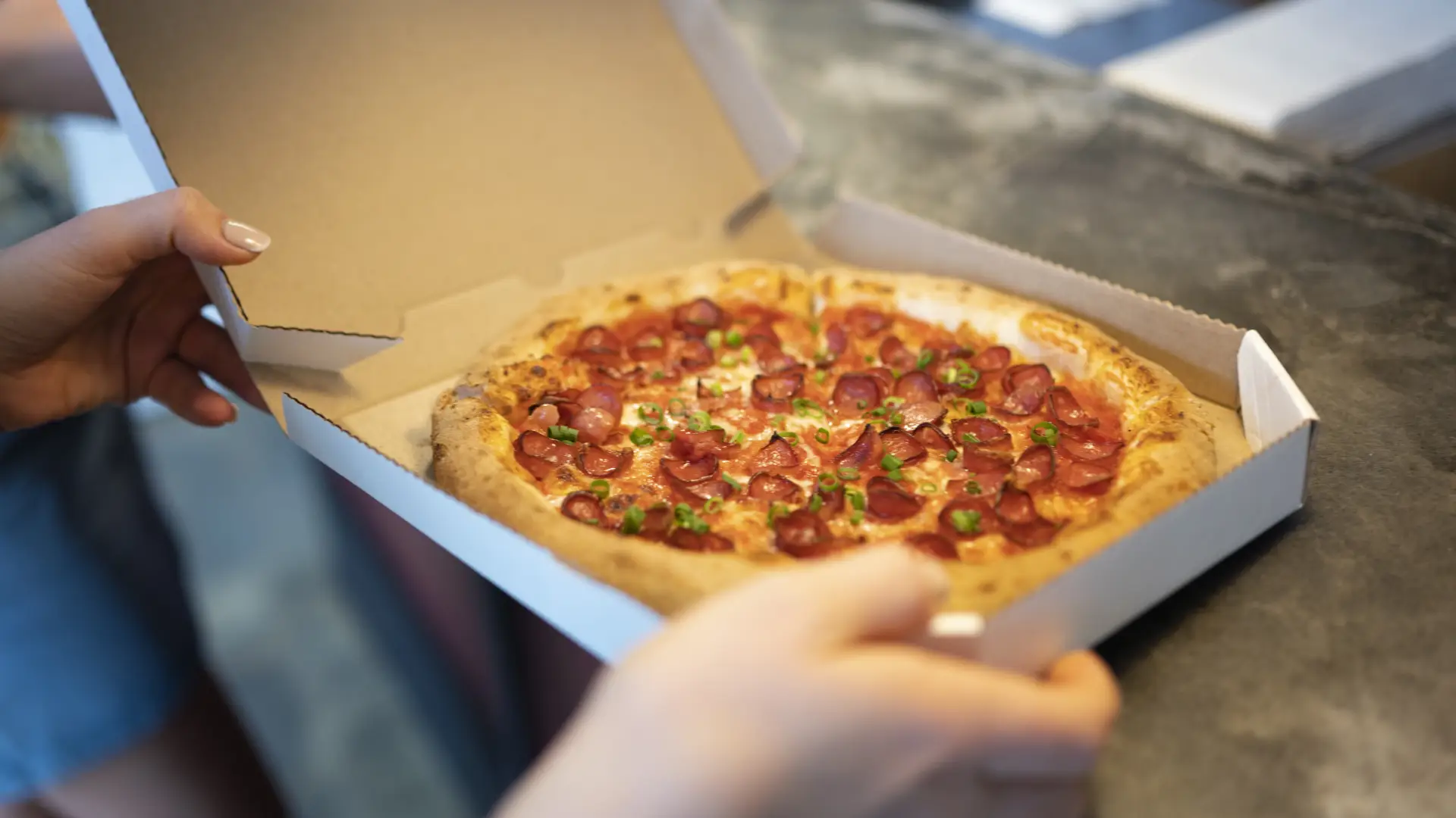 caja para pizza