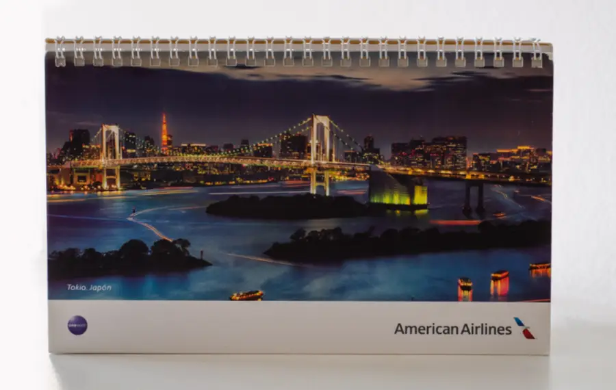 Calendario corporativo de American Airlines