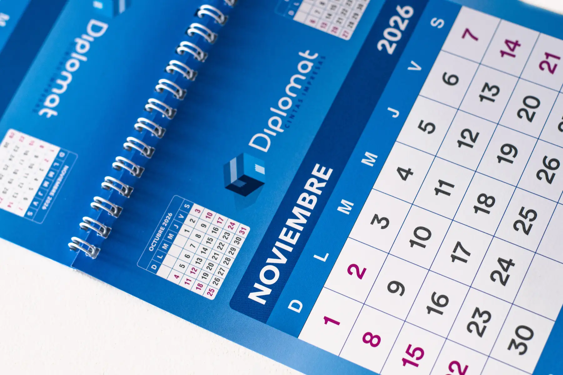 Calendario personalizado Diplomat